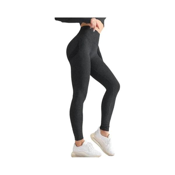 Imagem de Leggings Push Up Sem Costura - Cintura Alta, Respirável e para Treino Fitness