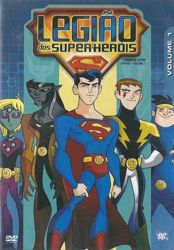 Imagem de legiao dos super-herois vol 1 2 3 dvd original lacrado