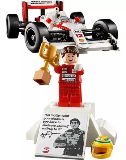 Imagem de Lego 10330 Icons - Mclaren Mp4/4 E Ayrton Senna Icones  693 peças