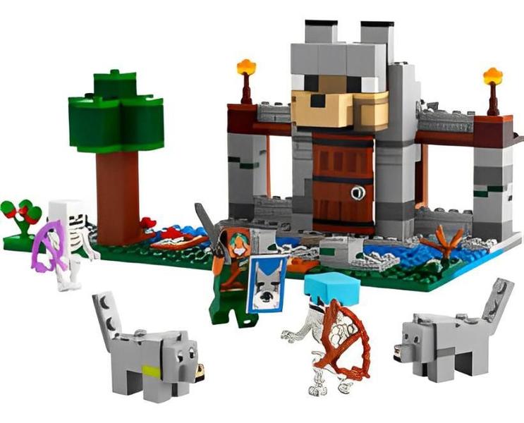 Imagem de Lego 21261 Minecraft - A Fortaleza Do Lobo