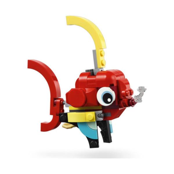 Imagem de LEGO 31145 Creator 3 Em 1 Dragão Vermelho Pássaro Peixe