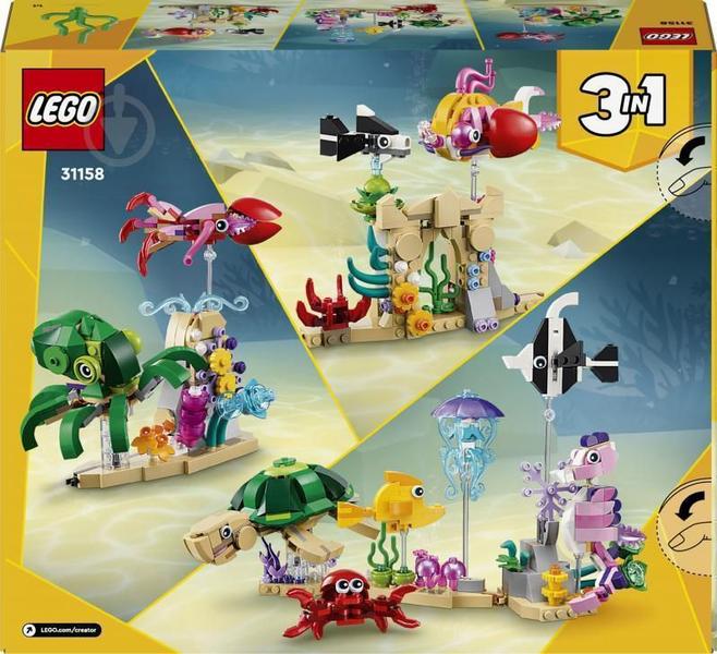 Imagem de Lego 31158 Creator 3 Em 1 - Animais Marinhos