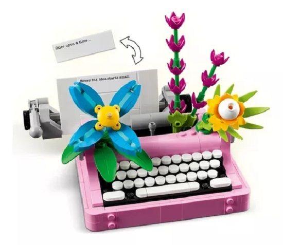 Imagem de Lego 31169 Creator - 3 Em 1 Máquina De Escrever Com Flores -363 peças