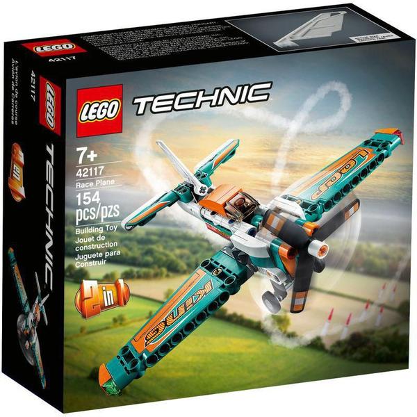 Lego 42117 Technic 2 Em 1 Avião De Corrida 154 Peças Imagem de Lego 42117 Technic 2 Em 1 Avião De Corrida 154 Peças