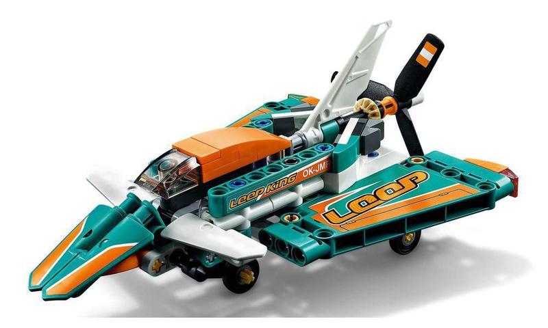 Lego 42117 Technic 2 Em 1 Avião De Corrida 154 Peças Imagem de Lego 42117 Technic 2 Em 1 Avião De Corrida 154 Peças