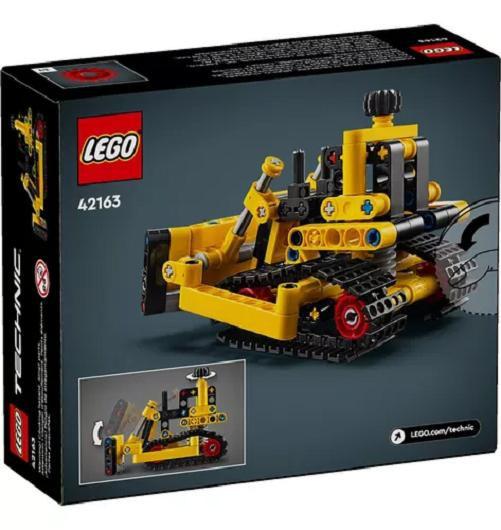 Imagem de Lego 42163 Technic Trator Esteira Para Trabalhos Pesados  195 peças