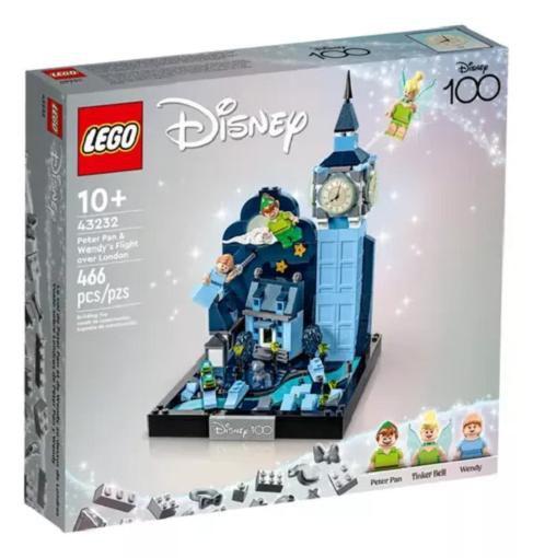 Imagem de Lego 43232 Disney - O Voo De Peter Pan E Wendy Sobre Londres  466 peças