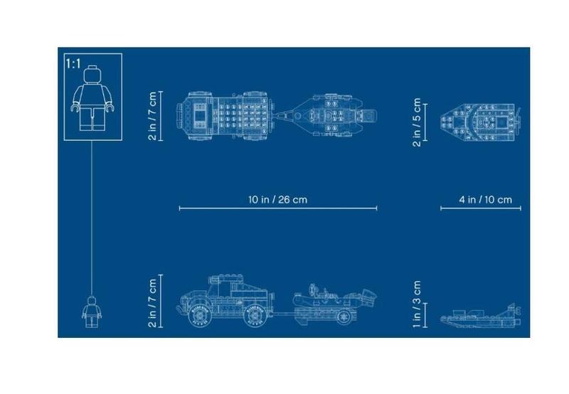 Imagem de LEGO 60272 Polícia Transporte de Barco