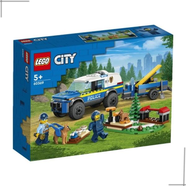 Imagem de LEGO 60369 Brinquedo City Treinamento Móvel Cães Policiais