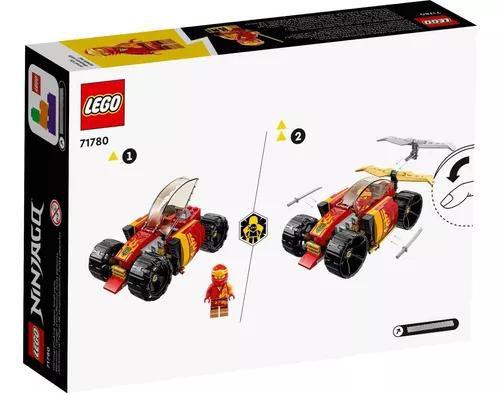 Imagem de Lego 71780 Ninjago Carro De Corrida Ninja Evo Do Kai  94 peças