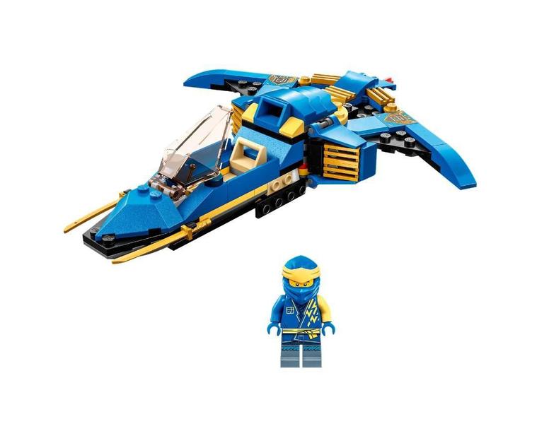 Imagem de Lego 71784 Ninjago Jato Relâmpago EVO do Jay - 146 Peças