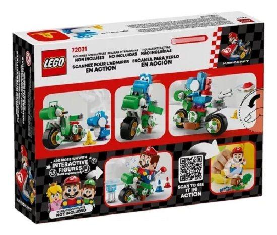 Imagem de Lego 72031 Super Mario - Mario Kart - Moto Yoshi -133 peças