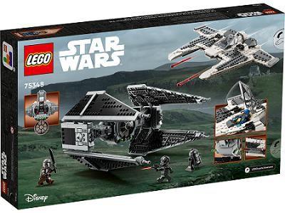 Imagem de Lego 75348 Star Wars - Fang Fighter Mandaloriano vs. Interceptador TIE  957 peças