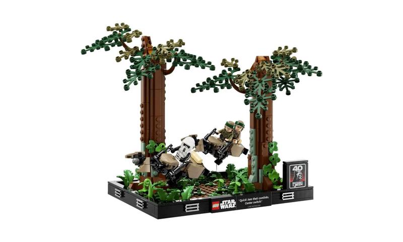 Imagem de Lego 75353 Star Wars Diorama Da Perseguição Speeder Em