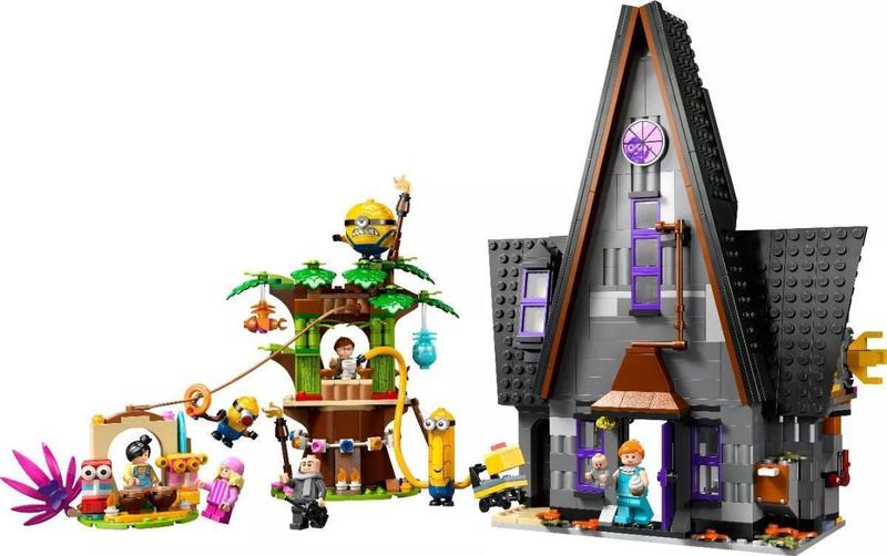 Imagem de Lego 75583 Meu Malvado Favorito 4 Minions E A Mansão Do Gru