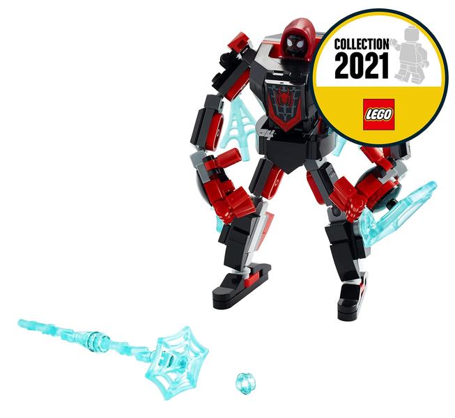 Imagem de LEGO 76171 Homem-Aranha Miles Morales Mech Armour Set, Actio