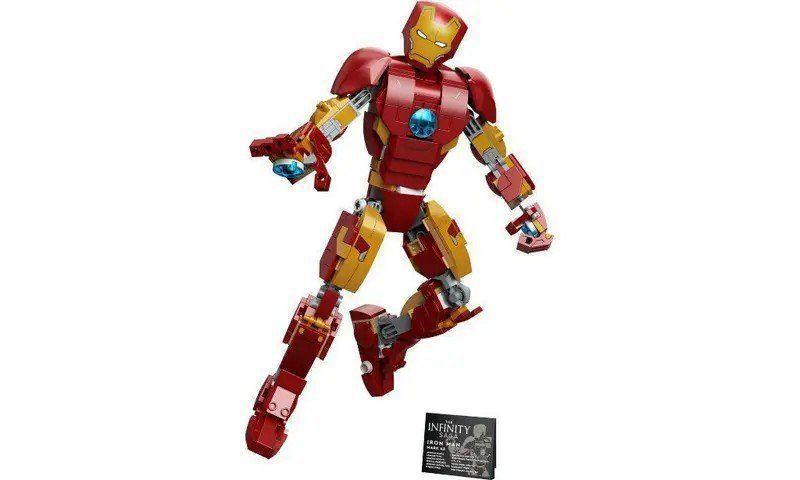 Lego 76206 figura do homem de ferro - M.SHOP/LEGO Imagem de Lego 76206 figura do homem de ferro