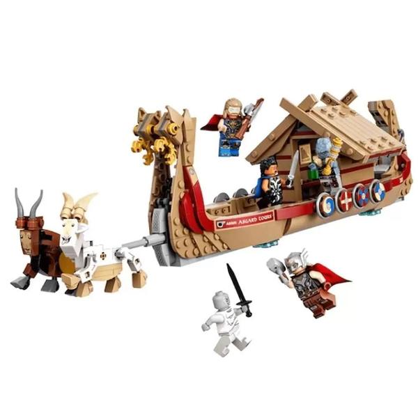 Imagem de Lego 76208 Marvel Thor Amor E Trovão O Barco Das Cabras