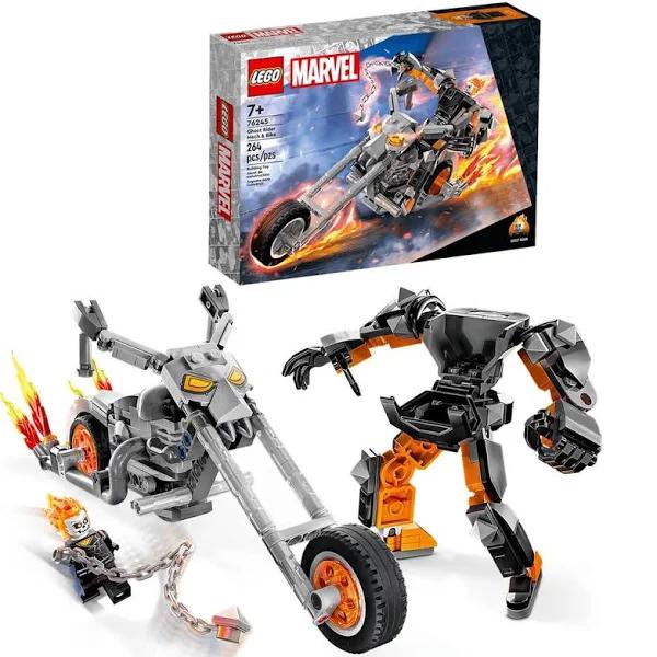 Imagem de Lego 76245 Robo Motoqueiro Fantasma e Motocicleta 264 Pcs