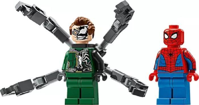 Imagem de Lego 76275 Spiderman - Perseguiçao De Moto Homem-aranha Vs Doc Ock  77 peças