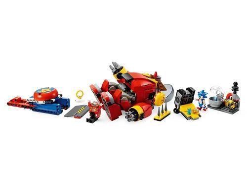 Imagem de Lego 76993 Sonic the Hedgehog  Sonic vs Robô Death Egg do Dr Eggman Robotnik  615 peças