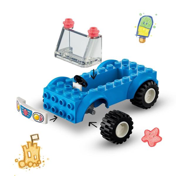 Imagem de LEGO Amigos Buggy Divertido à Beira-mar 41725 Conjunto de Brinquedos de Construção