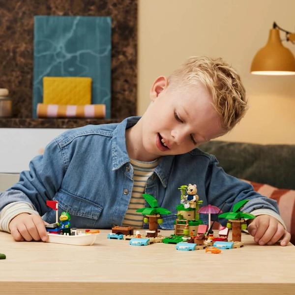 Lego animal crossing 77048 passeio de barco do kappn Imagem de Lego animal crossing 77048 passeio de barco do kappn