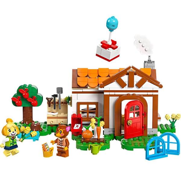 Lego animal crossing 77049 visita de isabelle Imagem de Lego animal crossing 77049 visita de isabelle