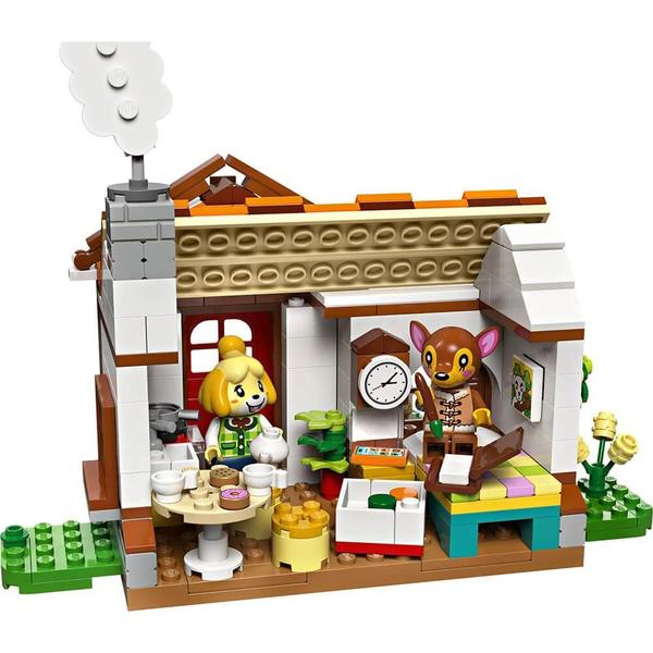 Lego animal crossing 77049 visita de isabelle Imagem de Lego animal crossing 77049 visita de isabelle