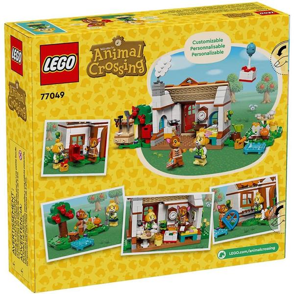 Lego animal crossing 77049 visita de isabelle Imagem de Lego animal crossing 77049 visita de isabelle