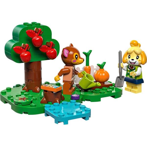 Lego animal crossing 77049 visita de isabelle Imagem de Lego animal crossing 77049 visita de isabelle
