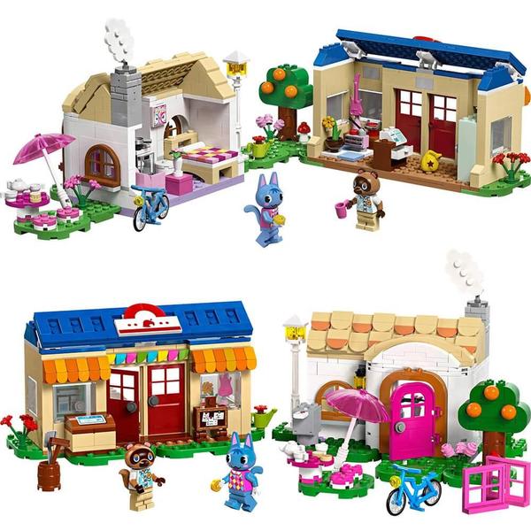 Imagem de Lego animal crossing 77050 nooks cranny e casa da rosie