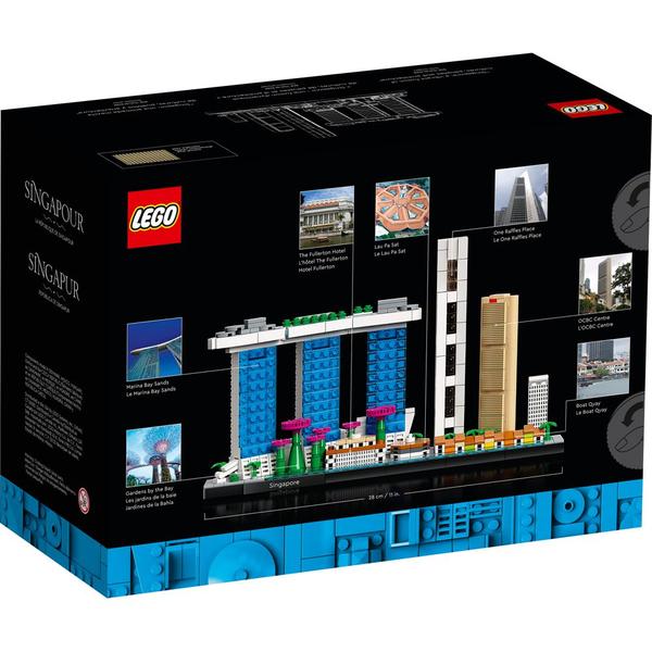 Imagem de Lego Architecture Singapura 21057 827pcs