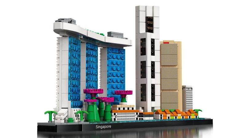 Imagem de Lego Architecture Singapura 827 Peças - 21057