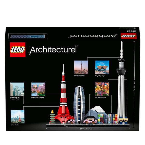 Imagem de LEGO Architecture Skylines Tóquio 21051 - Kit de Construção