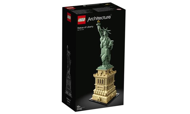 Imagem de Lego Arquitetura Estatua Da Liberdade 1685 Peças 21042