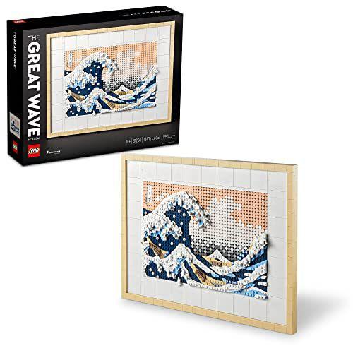 LEGO Art Hokusai - A Grande Onda 31208, Kit de Arte em 3D Imagem de LEGO Art Hokusai - A Grande Onda 31208, Kit de Arte em 3D