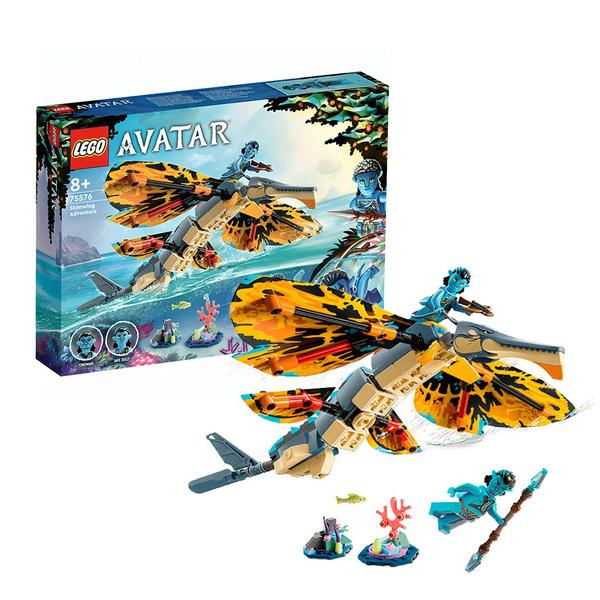 Lego Avatar Aventura com Skimwing O Caminho da Água 259 Peças 75576 - Lego Imagem de Lego Avatar Aventura com Skimwing O Caminho da Água 259 Peças 75576 - Lego