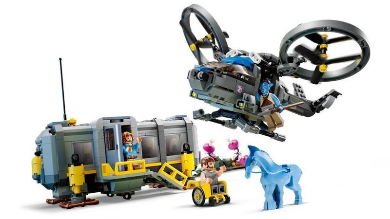 Imagem de LEGO Avatar Montanhas Flutuantes: Site 26 E RDA Samson 75573