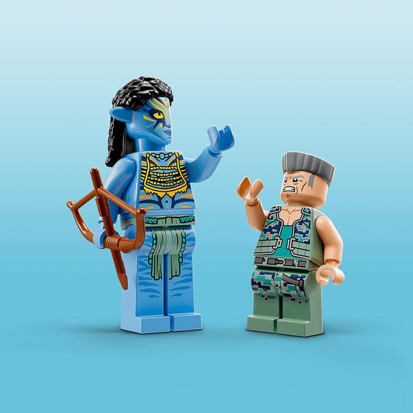 LEGO Avatar - Neytiri e Thanator contra Quaritch em AMP Suit 75571 Imagem de LEGO Avatar - Neytiri e Thanator contra Quaritch em AMP Suit 75571