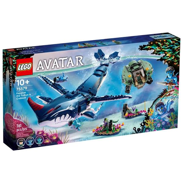 Imagem de Lego Avatar Payakan o Tulkun e Crabsuit 761 Peças 75579 - Lego