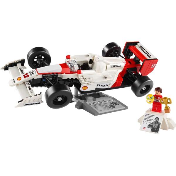 Imagem de Lego Ayrton Senna McLaren MP4/4 Icons 693 Peças 10330