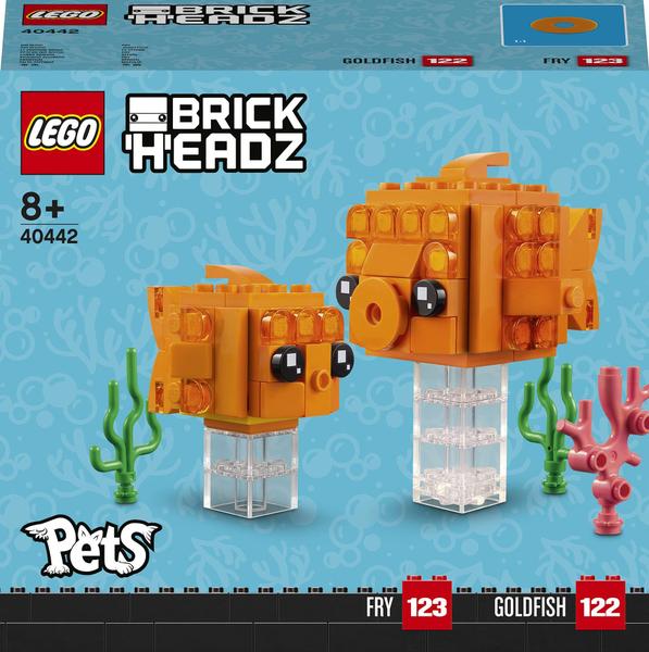 Imagem de LEGO BrickHeadz 40442 Animais de estimação Goldfish