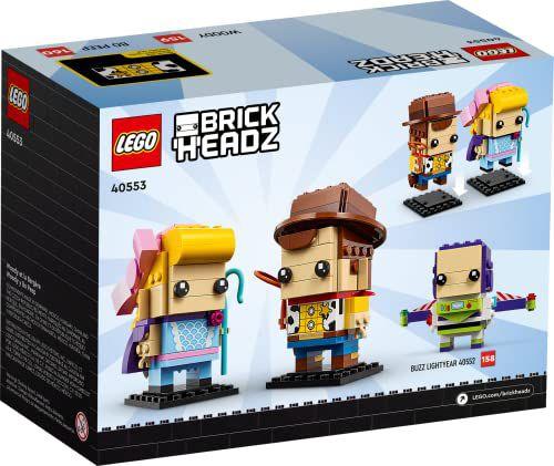 Imagem de LEGO BrickHeadz Woody e Bo Peep - Toy Story, 296 pcs