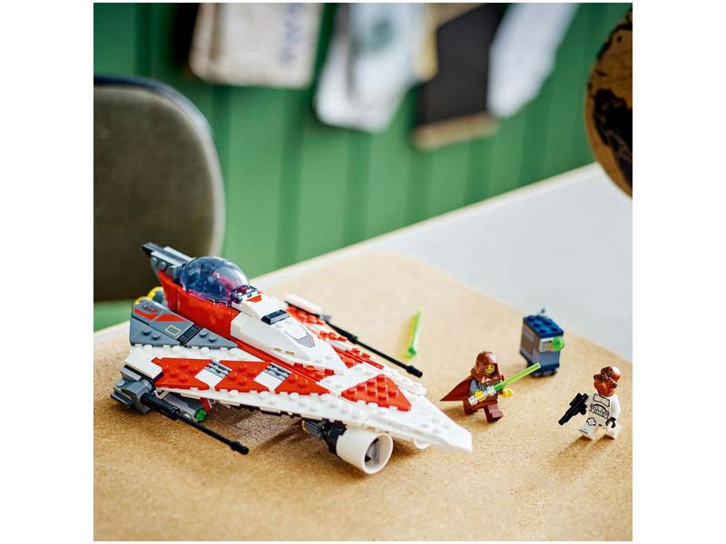 LEGO Caça Estelar de Jedi Bob: Brinquedo de - Construção 75388 305 Peças Imagem de LEGO Caça Estelar de Jedi Bob: Brinquedo de