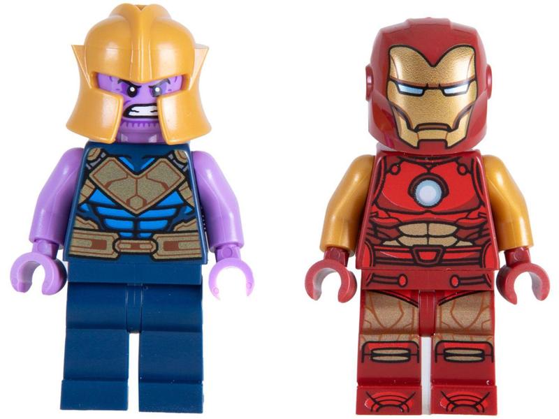 Imagem de LEGO Caça-Hulk do Homem de Ferro vs Thanos - 76263 66 Peças