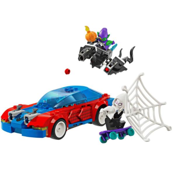 Imagem de LEGO Carro de Corrida Spider Man e Duende Verde Venom 227Pçs