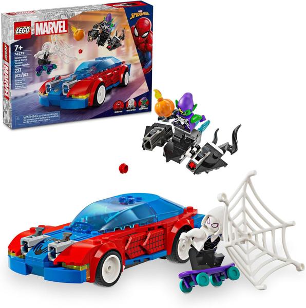 Lego Carro de Corrida Spider-Man e Green Goblin Venom 76279 Imagem de Lego Carro de Corrida Spider-Man e Green Goblin Venom 76279