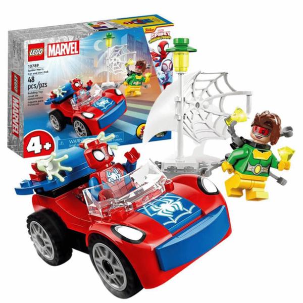 Imagem de LEGO Carro do Homem Aranha E Doc Ock Marvel 4+ 48 Pçs 10789