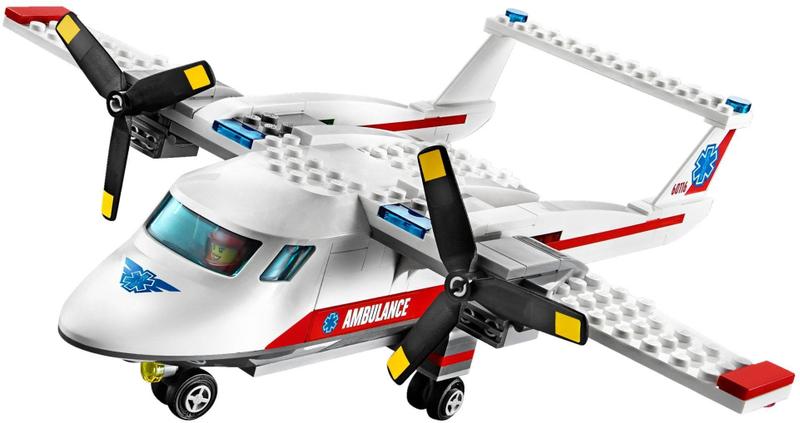 Imagem de LEGO Cidade Avião ambulância 60116